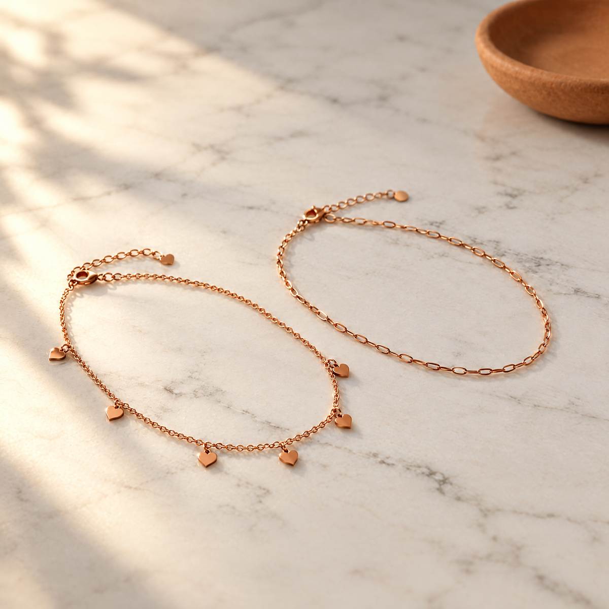 Anklets - June's Copper